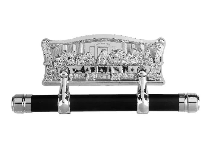 Last Supper Pattern Design Coffin Swing Bar Sample Available Lift 500kg Weight SW-A view 2