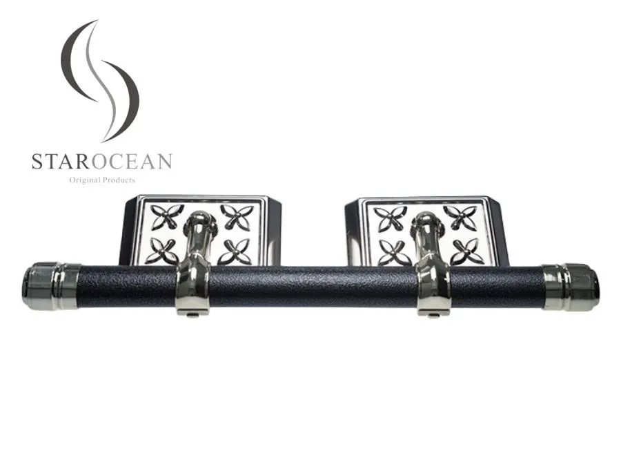 Metal Hinge Coffin Swing Pole Coffin Decoration Custom Design BV Approved SW-CS view 1