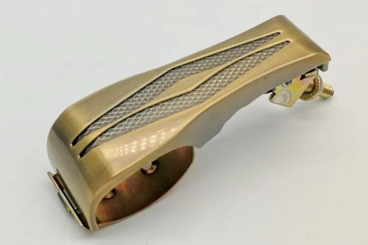 Zamak Materials Casket Hardware ZA01 High Durability in Antique Brass Color view 2