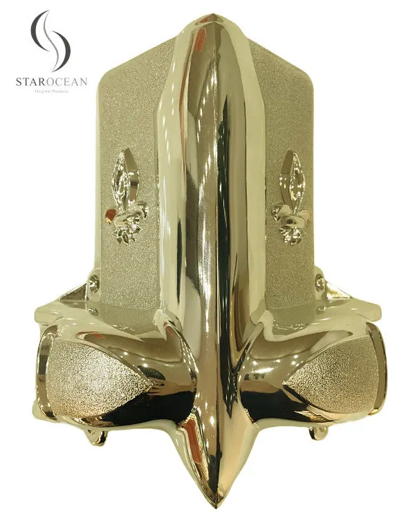 Shining Gold Color PP Recycle Casket Corner Casket Decoration and Handles 2# LG view 2