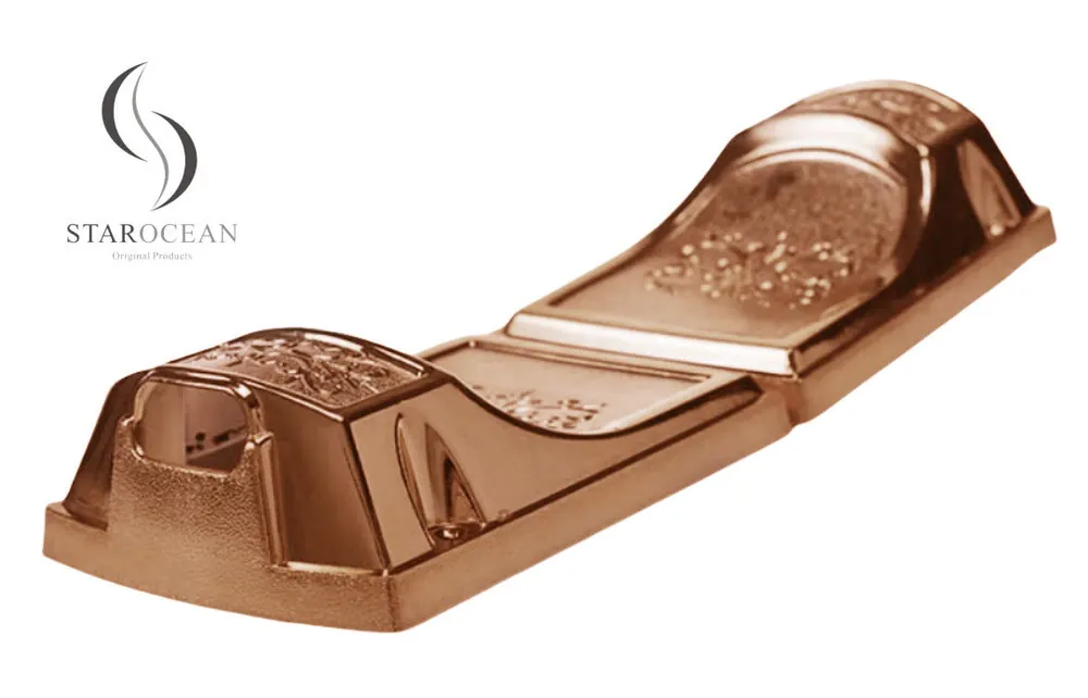 Bronze PP Recycled Material Coffin Corner Funeral Accessories Bronze 8# B view 3