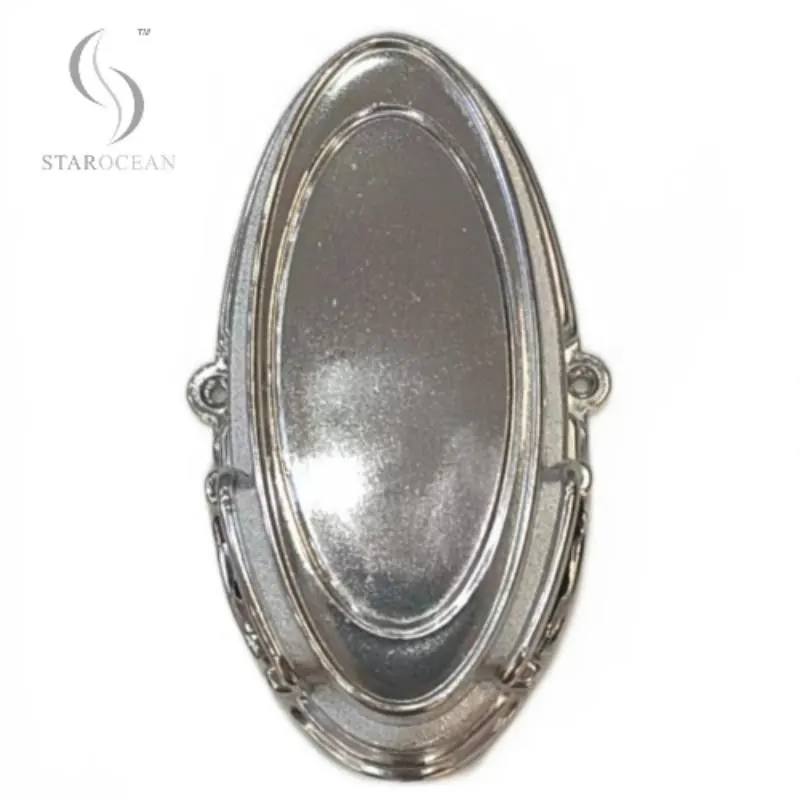 Customized Silver Plastic Coffin Corners Wholesale Funeral Interment Supplies 13#S view 3