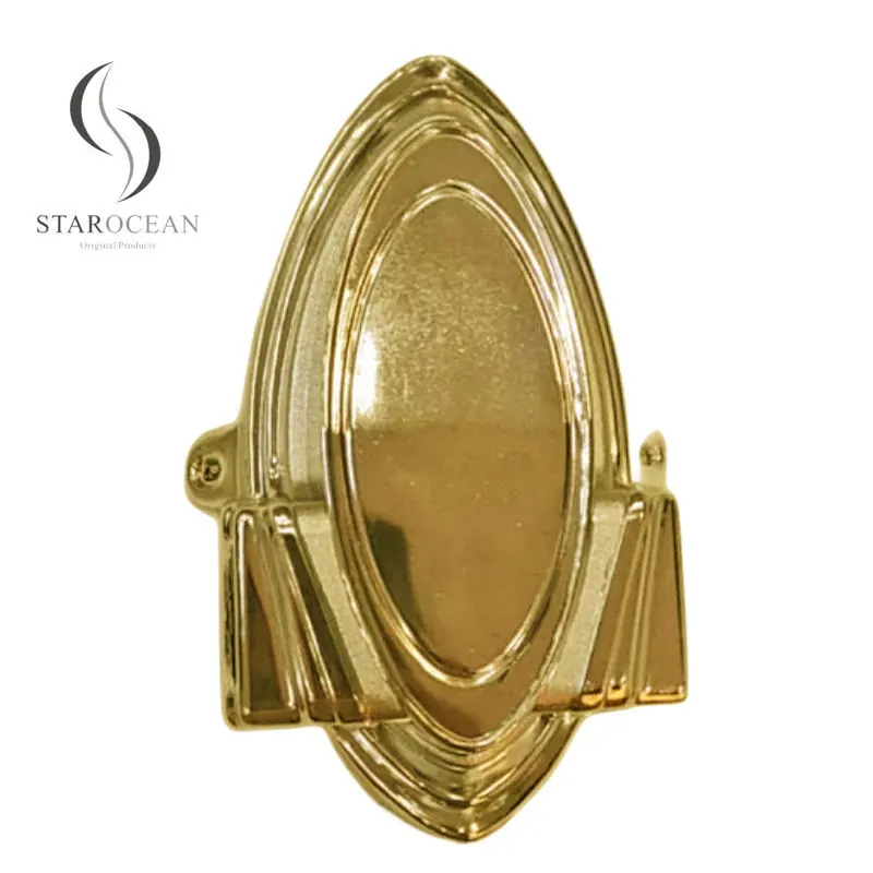 Customized American Style Gold Coffin Corners,Coffin Fixed Handle SGS Certified 13#G view 3