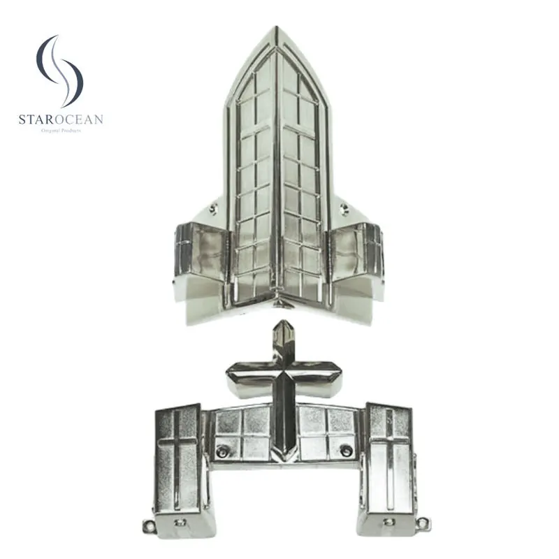 Customized Silver ABS Material High Quality Coffin Corner Complete Set Wholesale 15#S view 1