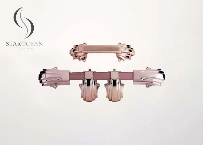 Bronze ABS New Material Environmentally Friendly Coffin Handle Set Wholesale 16# (P9006set) view 1