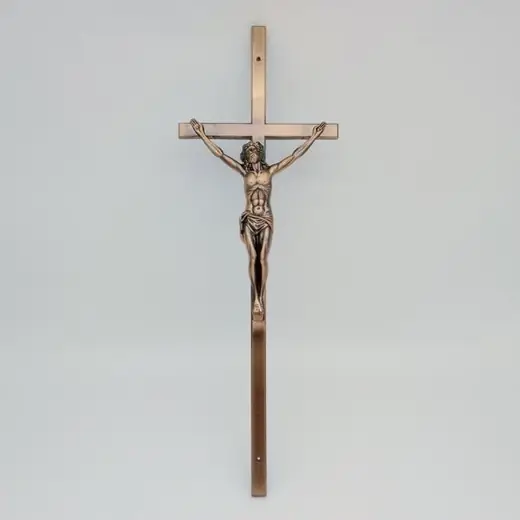 Antique Bronze Zamak Material Coffin Lightweight Cross Wholesale ZD018