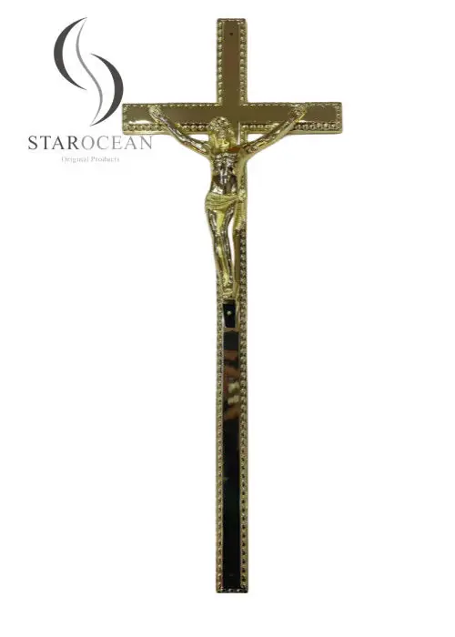 Multi-Color European-Style High-Strength Funeral Hardware Cross Durable ZJ-03