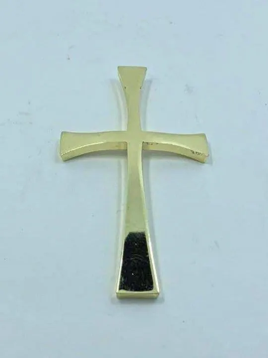 Gold-Plated Cross Funeral Urn Decoration Is of Good Quality and Light Weight UD02 view 2