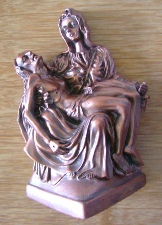 Antique Copper-Colored Resin Coffin Parts Are Sturdy and Durable SGS Certified RSC01 view 1