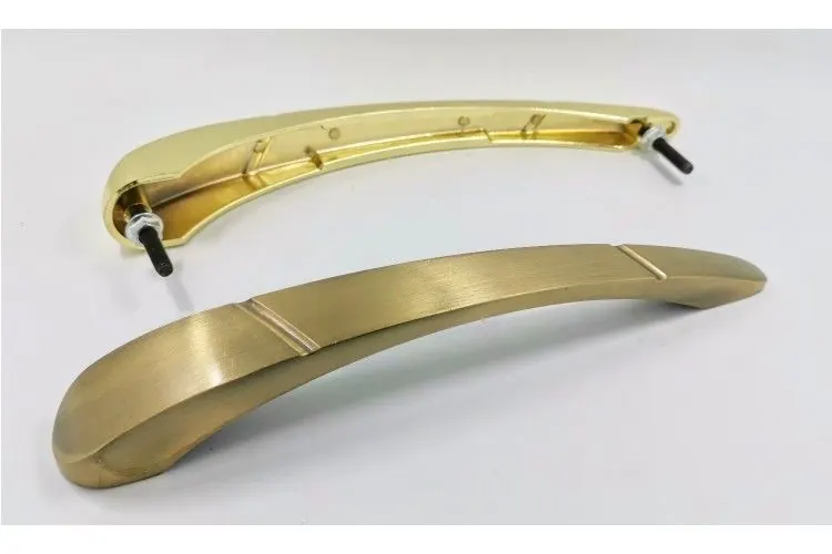 Italian Style Zamac Material Coffin Handles and Accessories Made in China ZH015 view 2