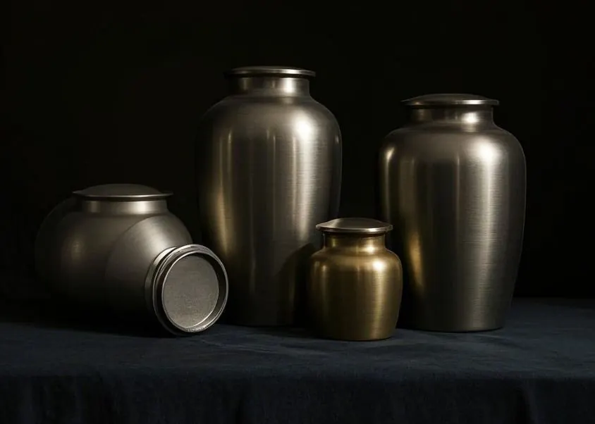 Customized Urn Container Decorative Funeral Urns view 1