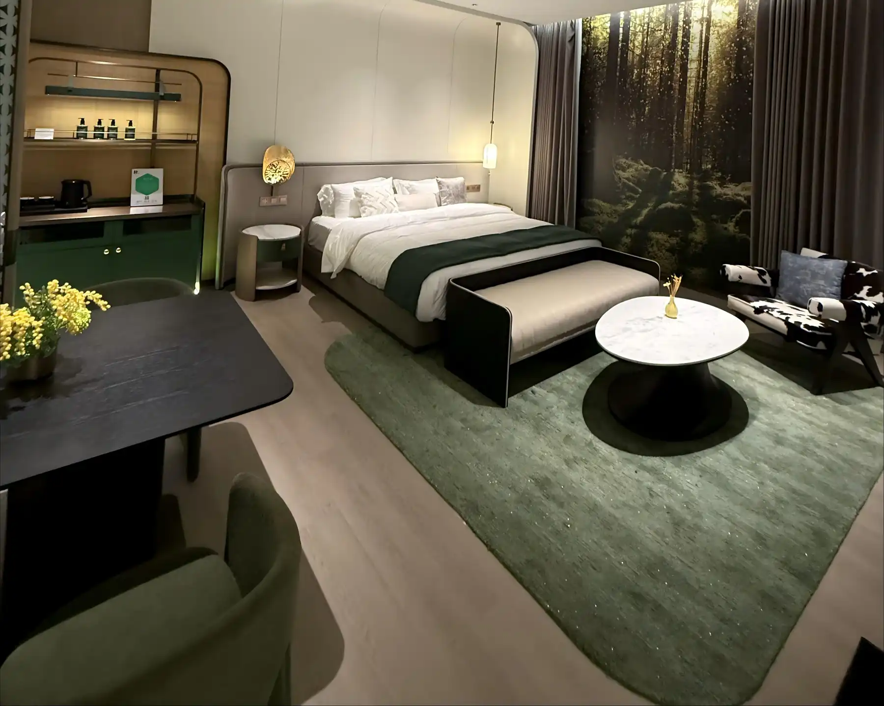 Five star hotel guest room furniture package procured by Songdom
