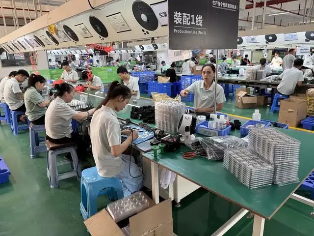 Airport lighting vendor workshop supplying Songdom terminal projects