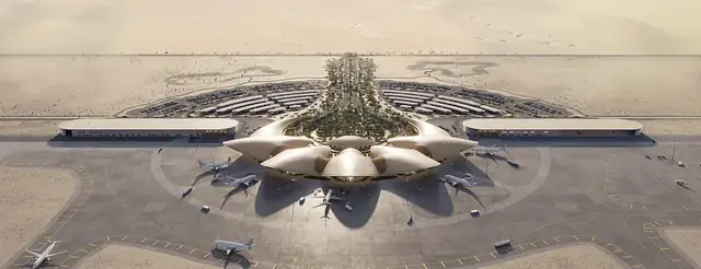 Airport terminal where Songdom supplied fit out products