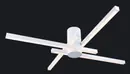 SX2313-4C ceiling light arms seen against a white ceiling