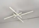 SX2313-4C four arm ceiling light lit in a room