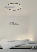 SX2126 ceiling light installed above a bed