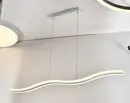 SD2126-CL pendant installed over a long table