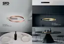 SD2126 up and down pendant in a meeting room and a lounge