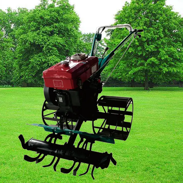 1WG6 4×4 mini farm tractor with diesel engine and gear transmission