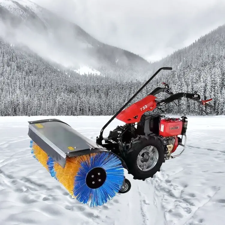 SJ732 diesel snow blower with 110cm working head