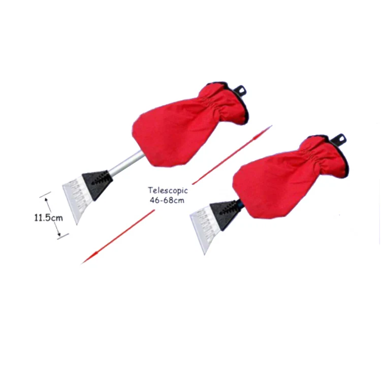 SB4007-A car ice scraper with lined glove