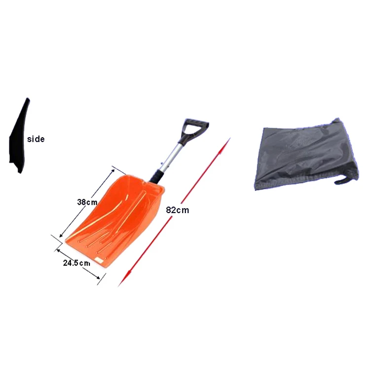 SB2014-D lightweight plastic snow shovel with aluminium handle