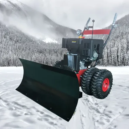 49 inch 125cm gasoline snowplow with angled blade