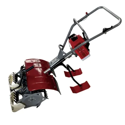 SJ6002 rice field weeder viewed from the handle side