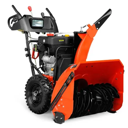 Metal fabrication workshop where snow thrower housings are formed