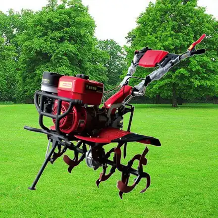 1WGQ4.0-85A all gear micro-cultivator with tines fitted