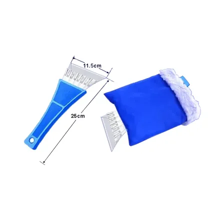 SB4001-B car ice shovel moulded blade front view