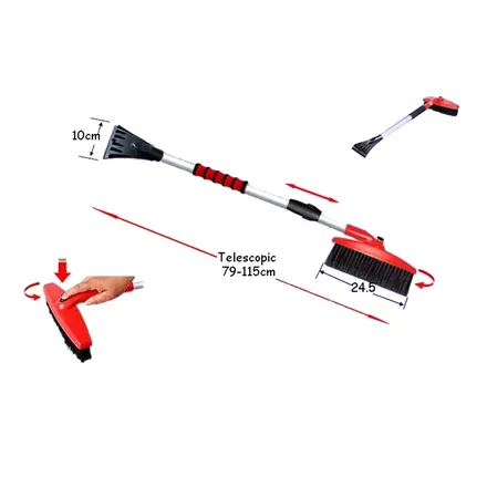 Telescopic handle joint detail