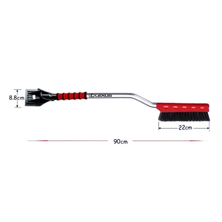SB4012-A car snow brush and ice scraper with aluminum handle