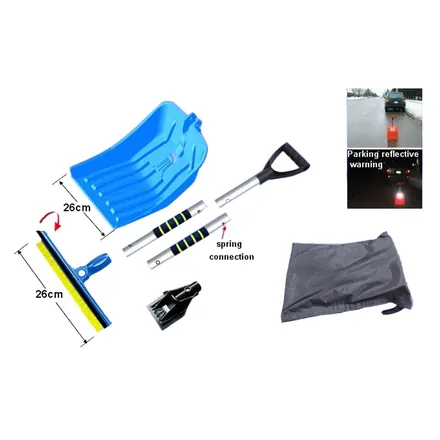 Snow shovel set variant SB2018-J laid out