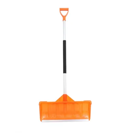 SB2020 long handle plastic snow shovel full length view