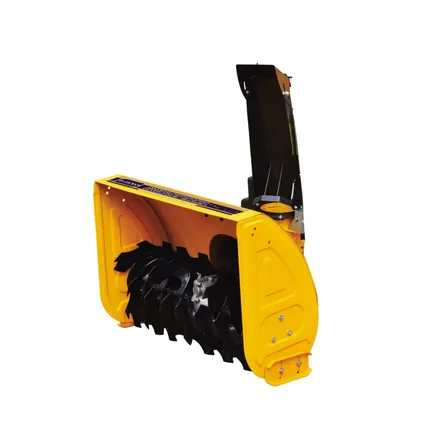 Steel snowblower head replacement clearing assembly