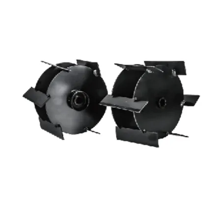 Tiller cultivator gearbox unit for a 40cm working width machine