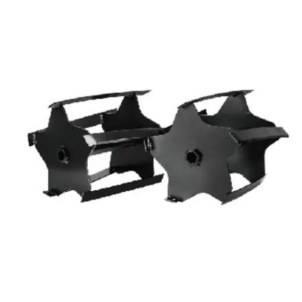 Tiller cultivator gearbox unit for a 60cm working width machine