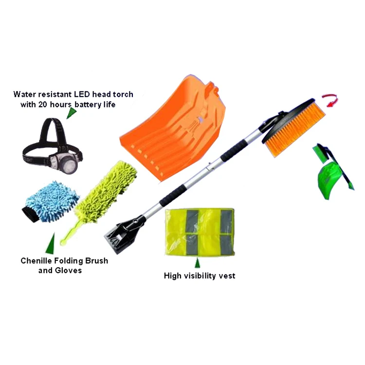 Snow shovel with telescopic handle from the SB2018-D set