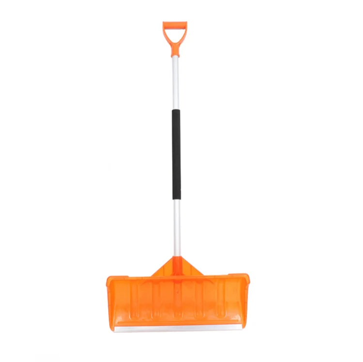 SB2020 long handle plastic snow shovel full length view