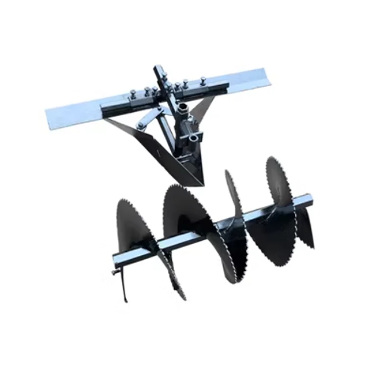 Plough attachment for a walk behind tiller cultivator