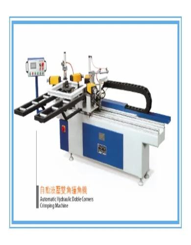 Automatic Hydraulic Double Corner Crimping Machine