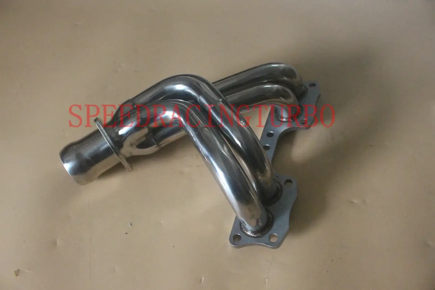 Header with gaskets, bolts, and collectors laid out for installation