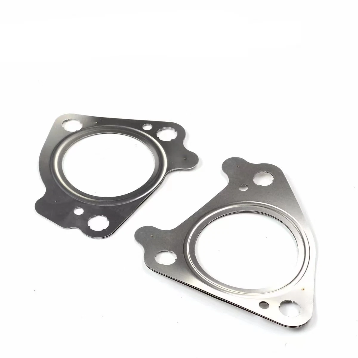 Mirror polished stainless steel 16.9 inch Duramax exhaust up-pipe with CNC machined turbo flange
