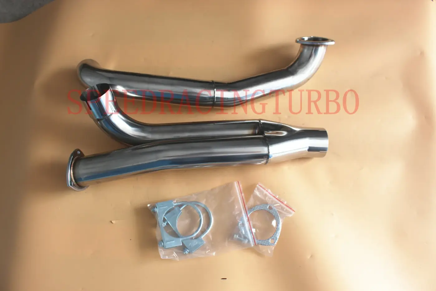 Stainless steel 3 inch OD Y-pipe exhaust downpipe for 2009-2014 Dodge Ram 1500 5.7L V8 automatic transmission