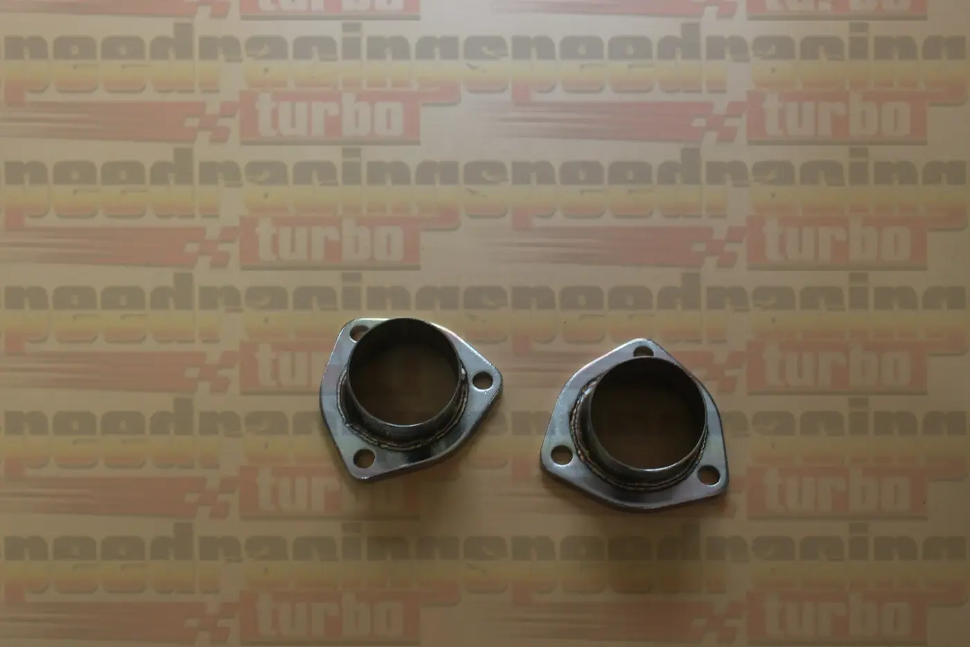 Mirror polished stainless steel shorty header for 1964-1977 Ford Mustang 302 with CNC machined flanges