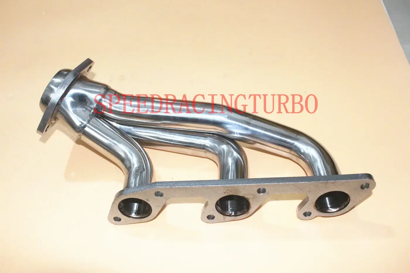 Detail shot of TIG double side welds along the flange-to-tube joint