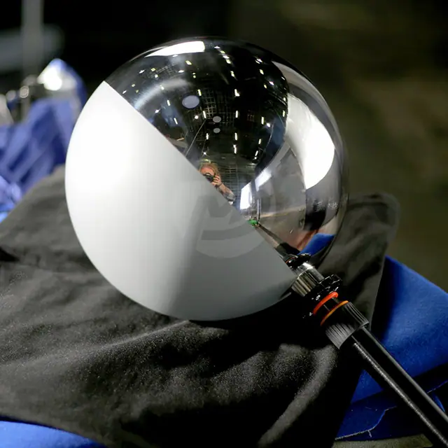 10 Inch Chrome/grey Ball VFX Ball