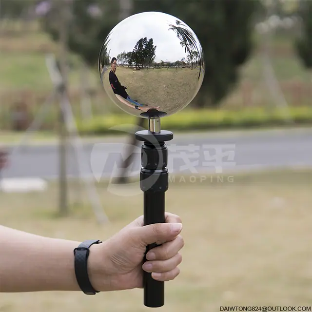 12.6cm HDRI VFX Chrome Ball Lighting Ball Environment Ball